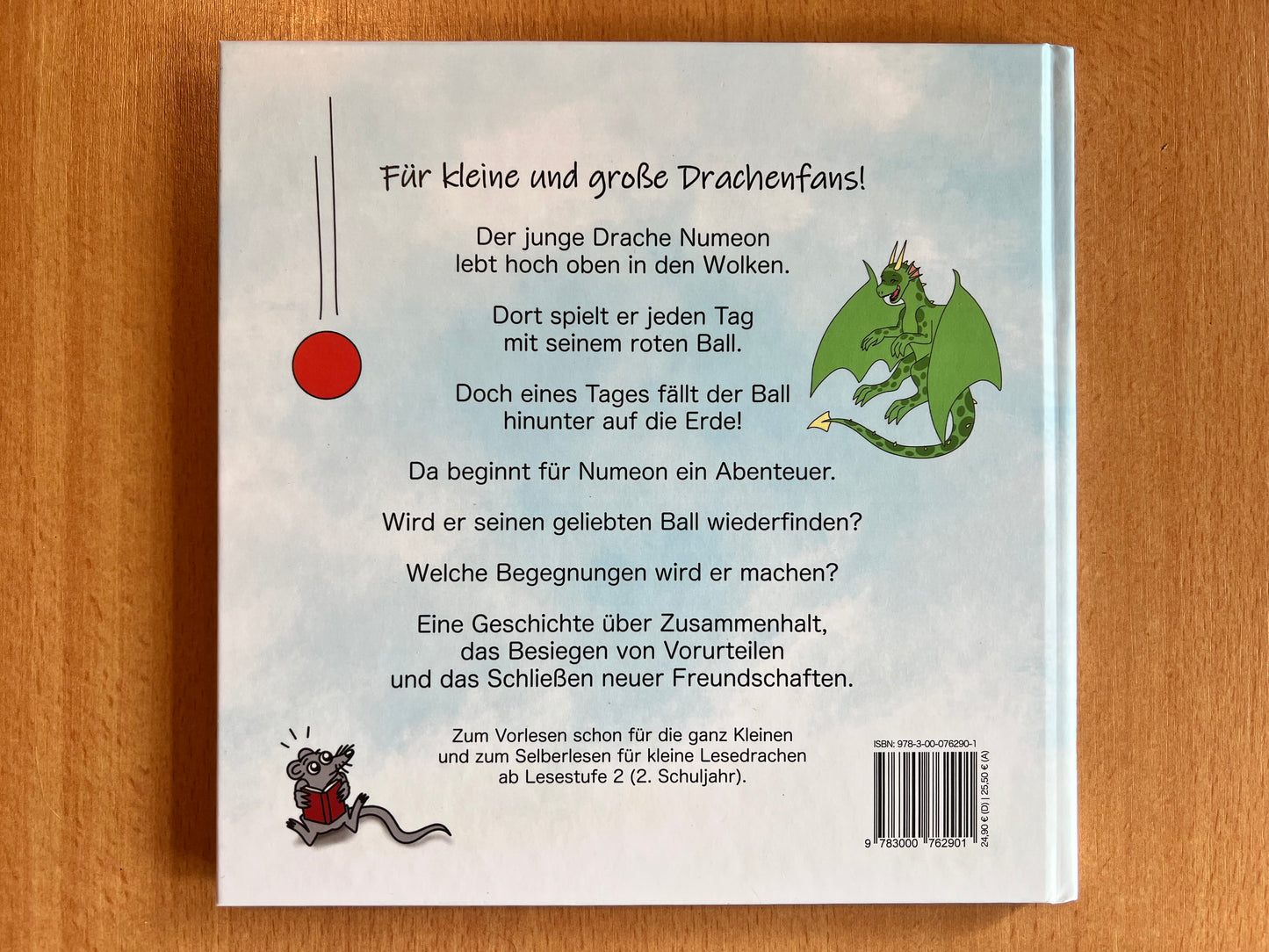 Kinderbuch "Numeon und der rote Ball"