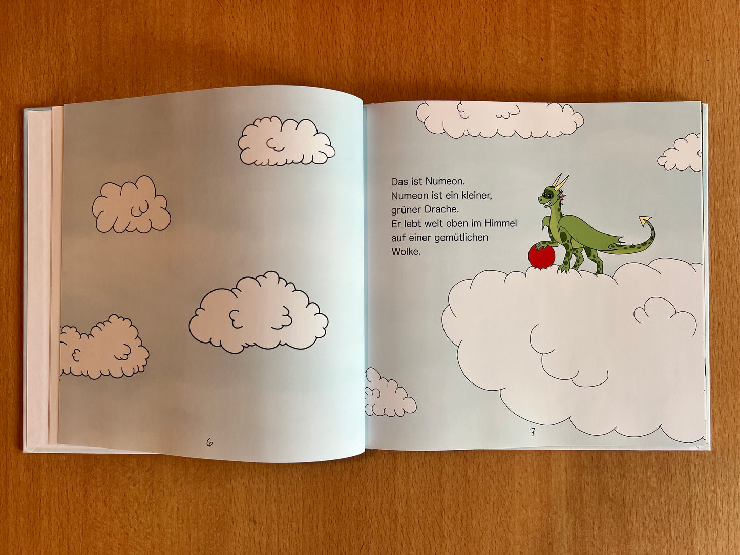 Kinderbuch "Numeon und der rote Ball"