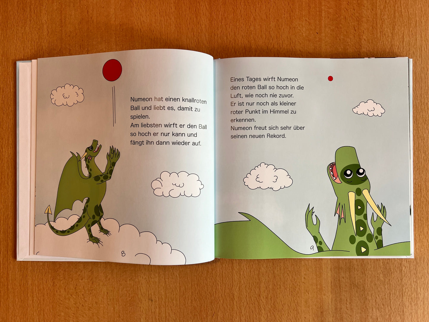 Kinderbuch "Numeon und der rote Ball"