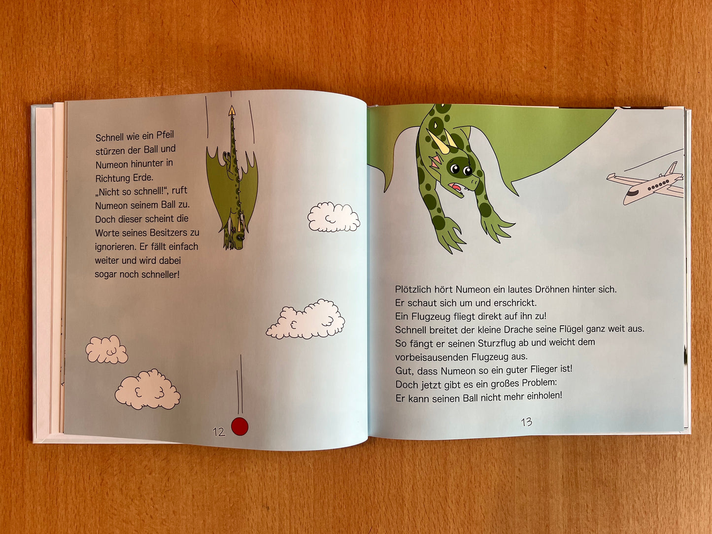 Kinderbuch "Numeon und der rote Ball"