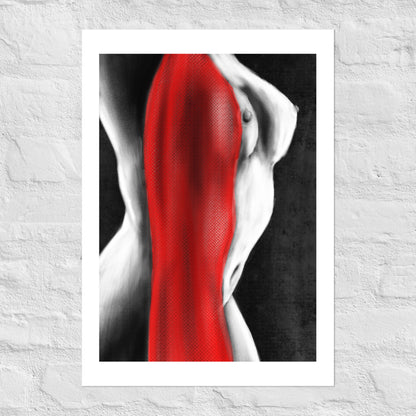 Kunstdruck "Rotes Tuch"