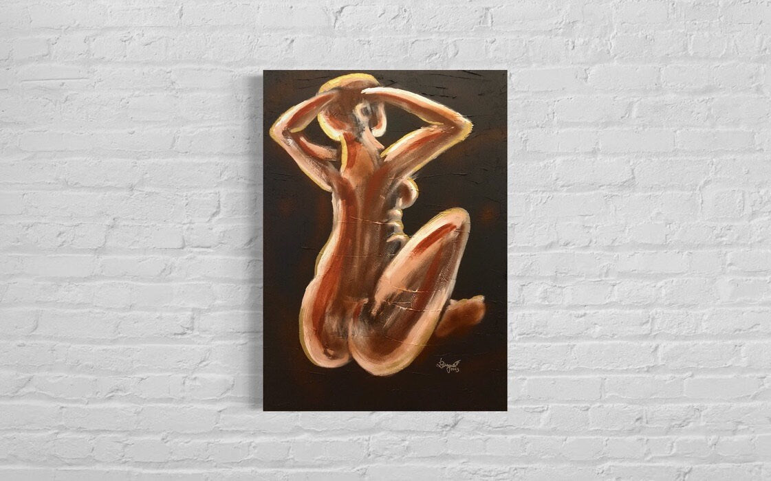 "Confidence" 2023, 50 x 70 cm